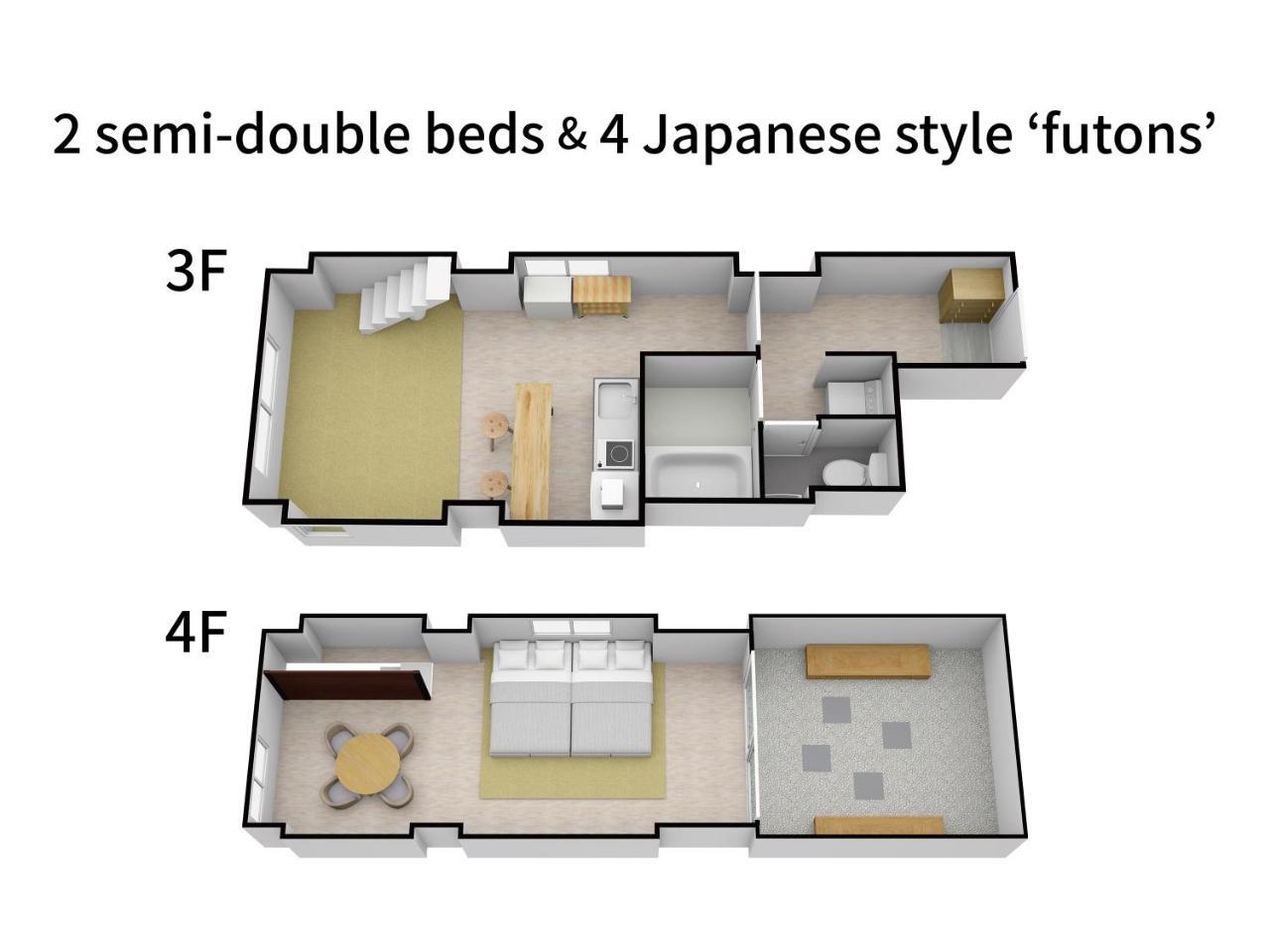 Bijou Suites Hana Osaka Esterno foto